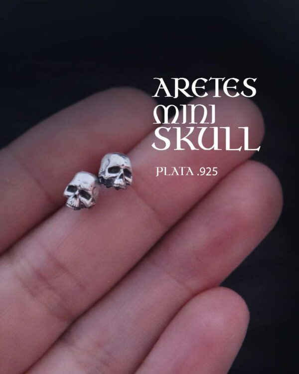 Aretes mini skull