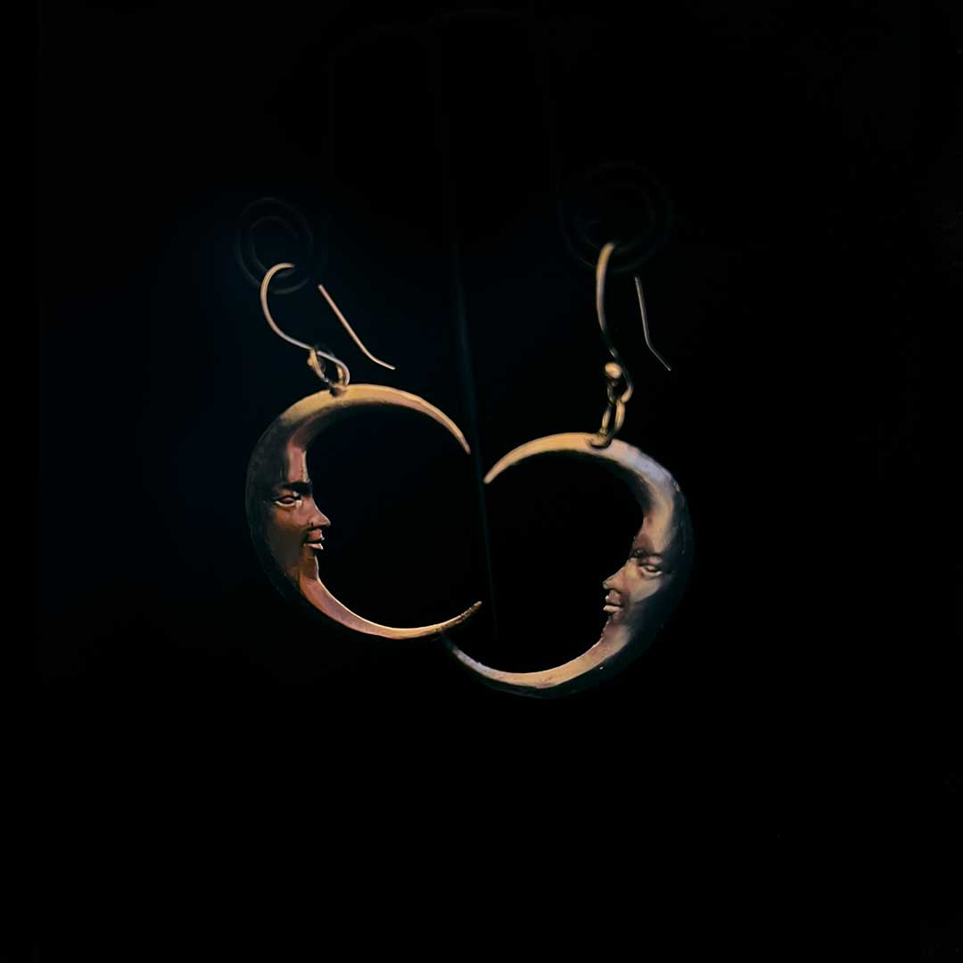 Aretes Luna Menguante